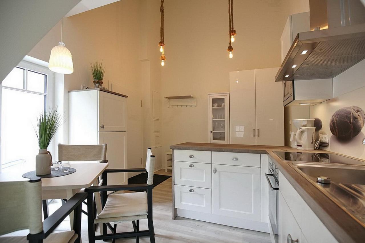 Strandvilla Scholle - Scholle Wohnung 05 볼텐하겐 외부 사진